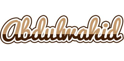 Abdulwahid exclusive logo