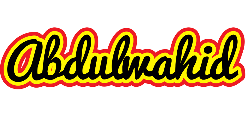 Abdulwahid flaming logo