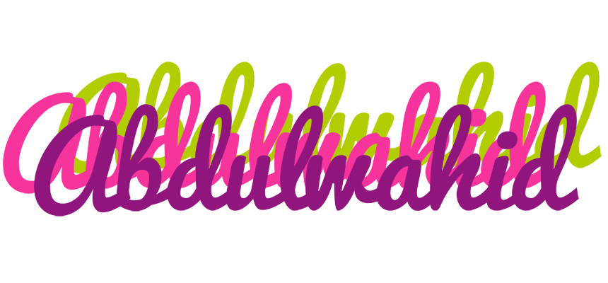 Abdulwahid flowers logo