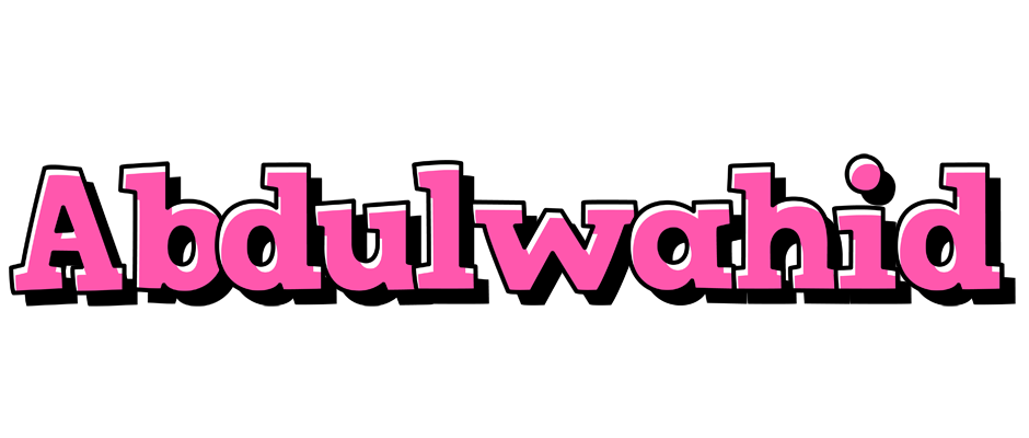 Abdulwahid girlish logo