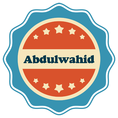 Abdulwahid labels logo