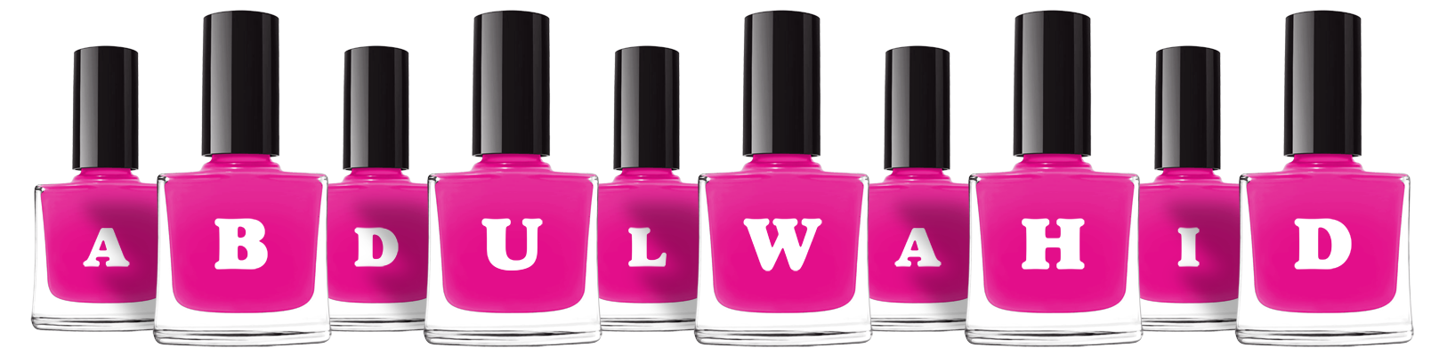 Abdulwahid nails logo