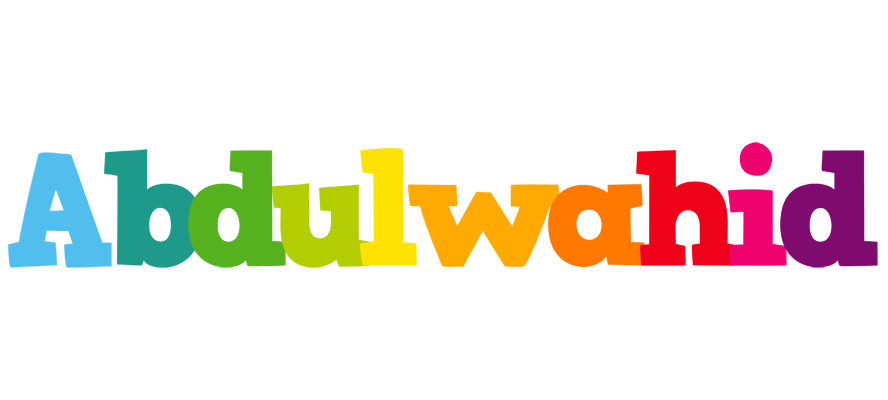 Abdulwahid rainbows logo
