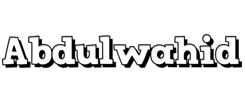 Abdulwahid snowing logo