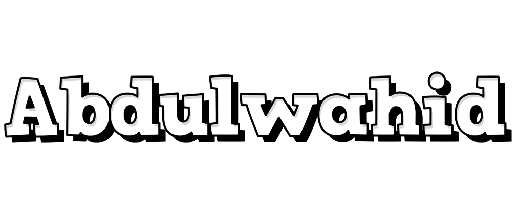 Abdulwahid snowing logo