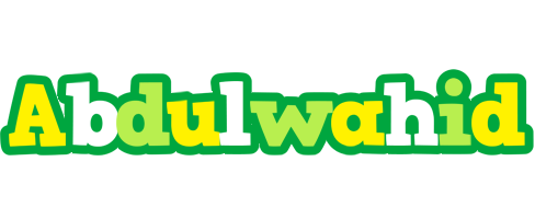 Abdulwahid soccer logo