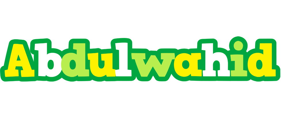 Abdulwahid soccer logo