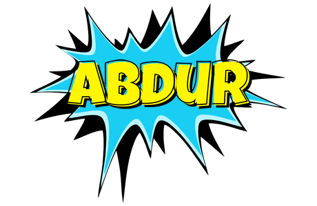 Abdur amazing logo