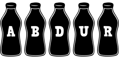 Abdur bottle logo