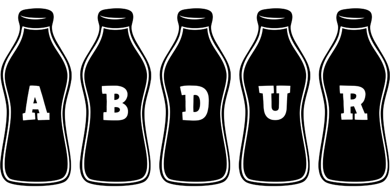 Abdur bottle logo