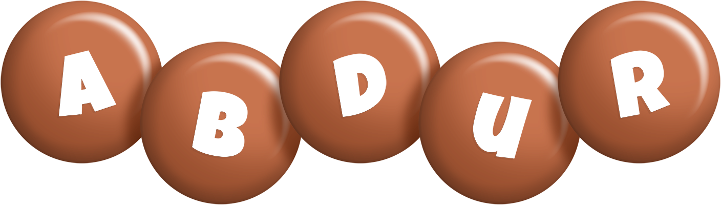 Abdur candy-brown logo