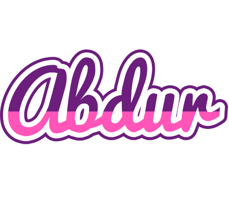 Abdur cheerful logo
