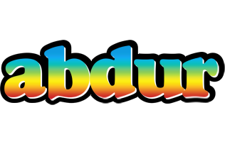 Abdur color logo