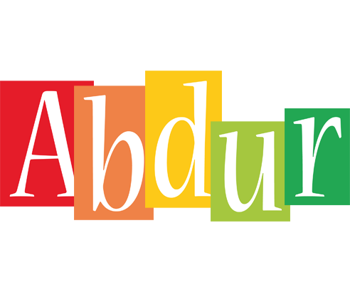 Abdur colors logo