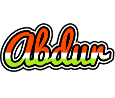 Abdur exotic logo