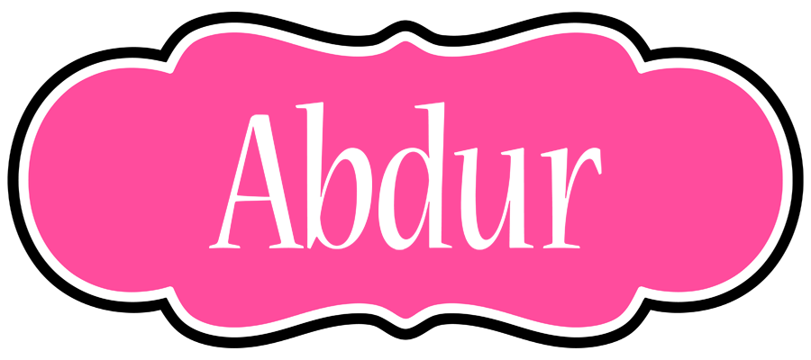 Abdur invitation logo