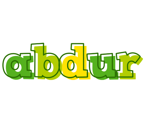 Abdur juice logo