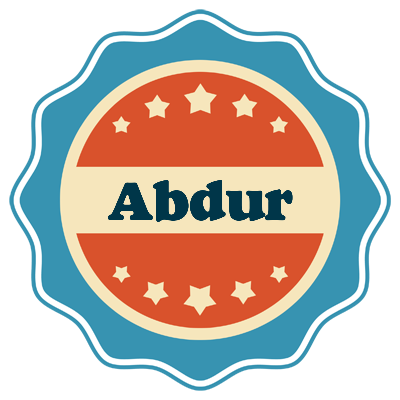 Abdur labels logo