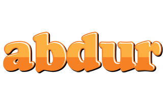 Abdur orange logo