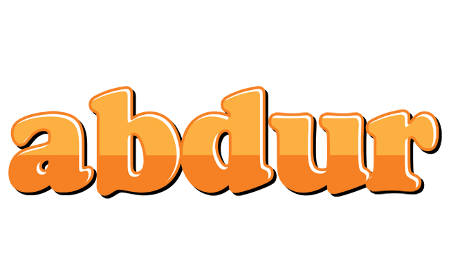 Abdur orange logo