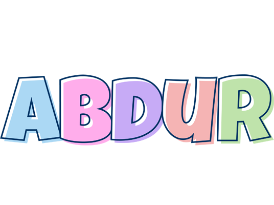 Abdur pastel logo