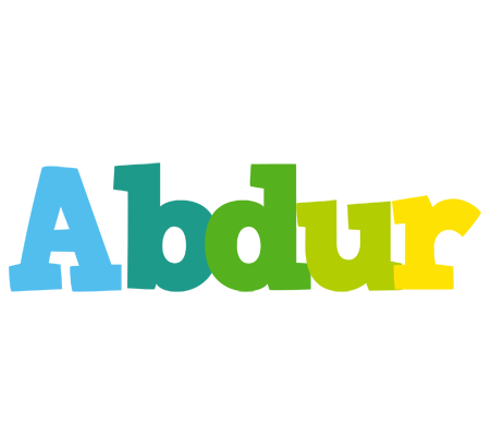 Abdur rainbows logo