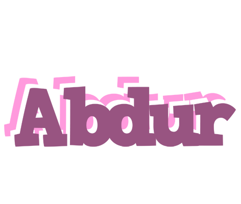 Abdur relaxing logo