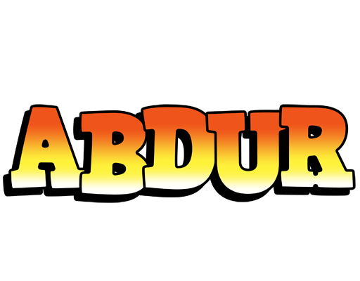 Abdur sunset logo