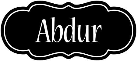 Abdur welcome logo