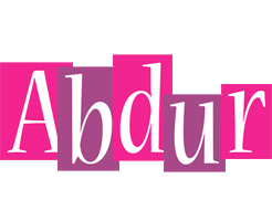 Abdur whine logo