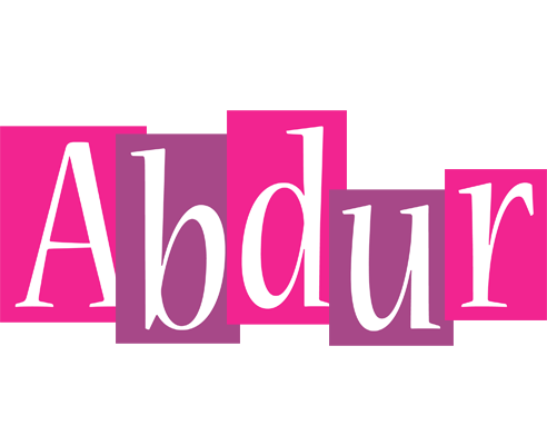 Abdur whine logo