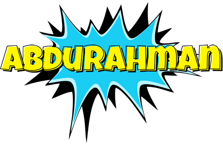 Abdurahman amazing logo