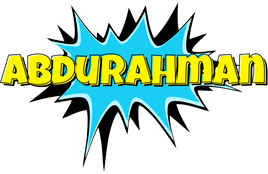 Abdurahman amazing logo