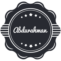 Abdurahman badge logo