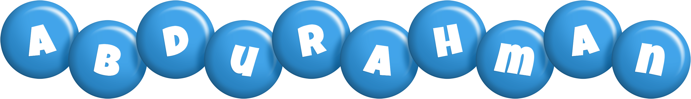 Abdurahman candy-blue logo