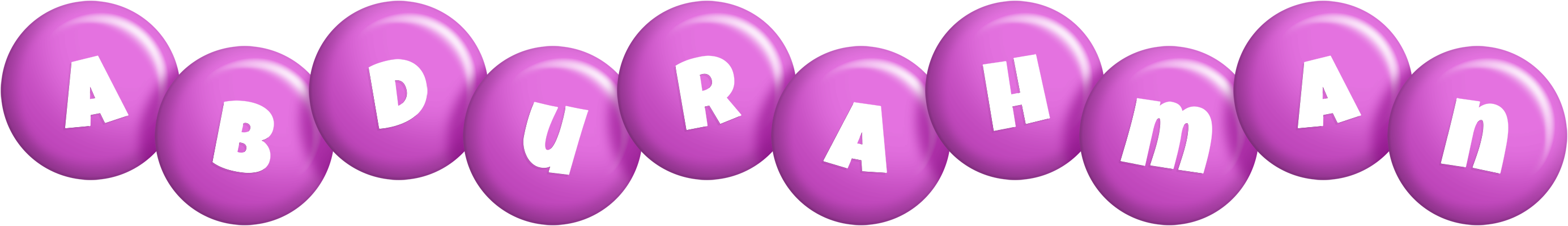 Abdurahman candy-purple logo