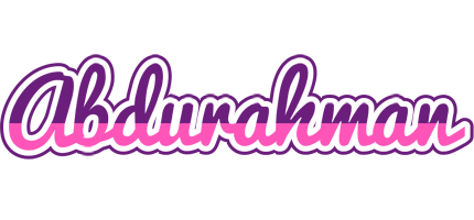 Abdurahman cheerful logo