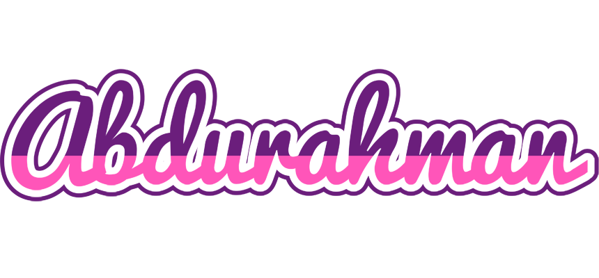 Abdurahman cheerful logo