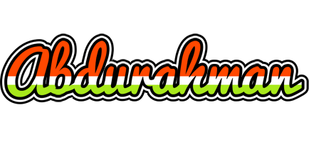 Abdurahman exotic logo