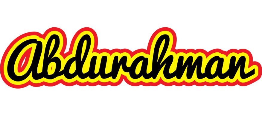 Abdurahman flaming logo