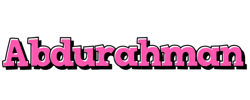 Abdurahman girlish logo