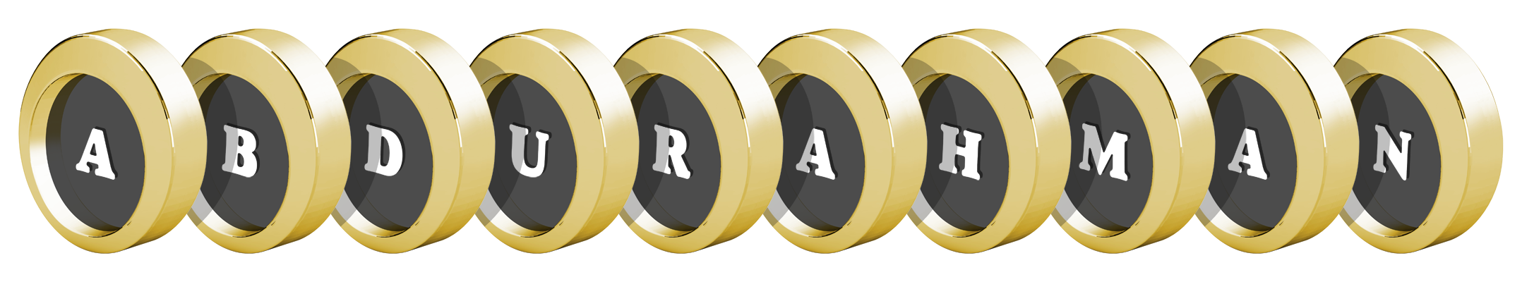 Abdurahman gold logo