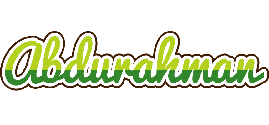 Abdurahman golfing logo