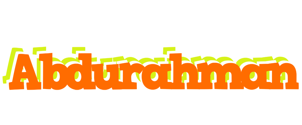 Abdurahman healthy logo