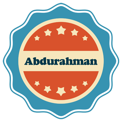 Abdurahman labels logo
