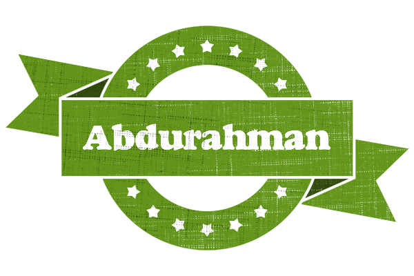 Abdurahman natural logo