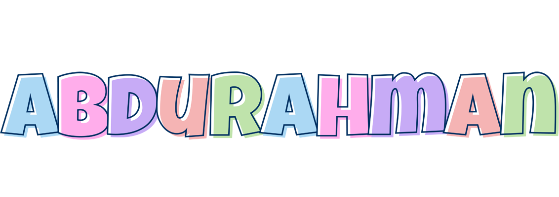 Abdurahman pastel logo