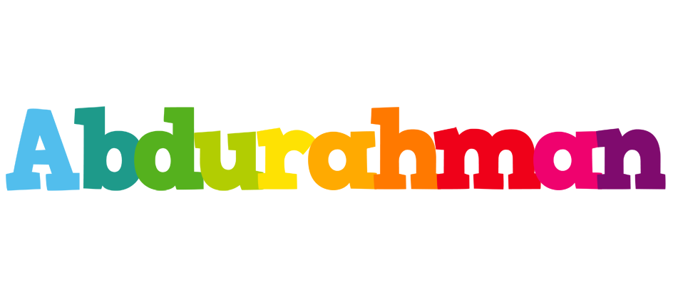 Abdurahman rainbows logo