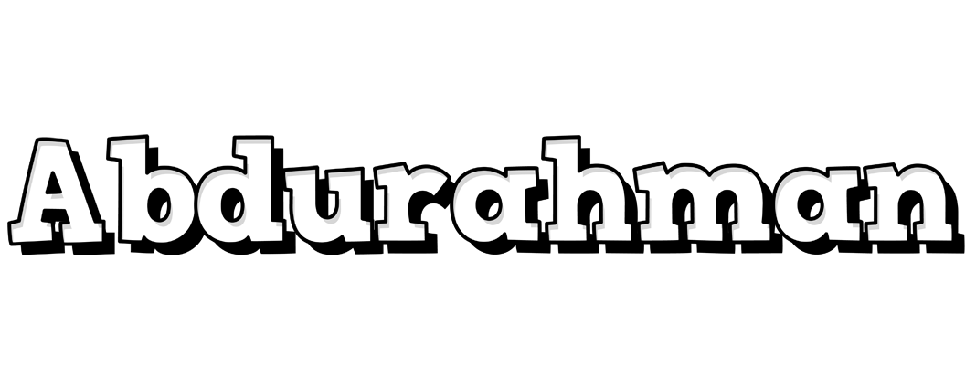 Abdurahman snowing logo
