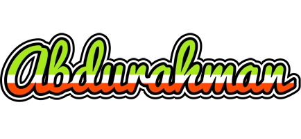 Abdurahman superfun logo